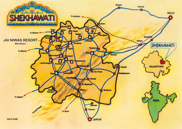 Shekhawati Map